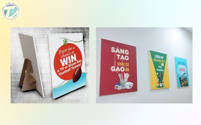 Ứng dụng trong ngành quảng cáo in ấn